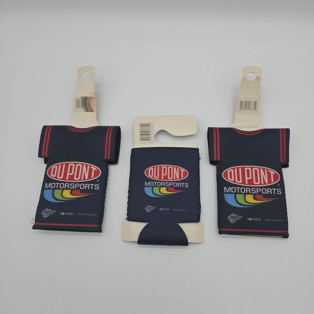 Vtg Jeff Gordon #24 Dupont (2) Bottle Koozies  (1) Can Koozie Winners Circle NEW